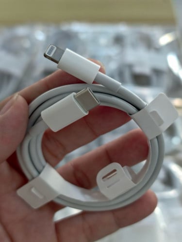 ខ្សែសាកហ្ស៊ីន Type C-Lightning & TypeC-TypeC (Original Apple)