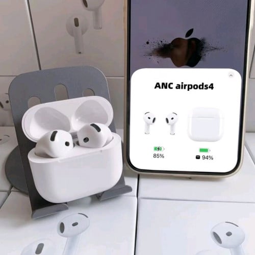 Airpod4 ANC សំឡេងពិរោះនិយាយទូរសព្ទច្បាស់ល្អថ្មកាន់បានយូរម៉ោង