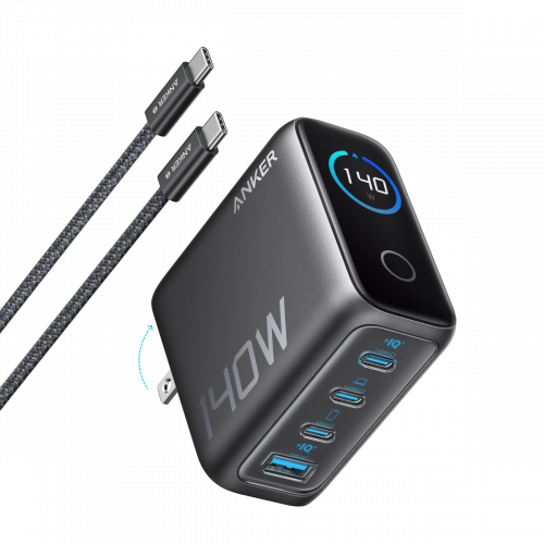 Anker 140W Zolo Charger ថ្មី ថែមខ្សែ USB-C 1.5m