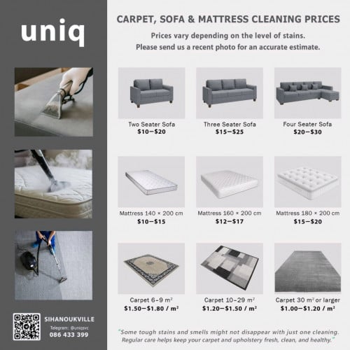 Carpet & Upholstery Cleaning – Sihanoukville