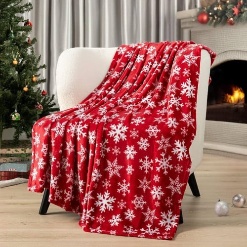 Christmas🎄🎅 Blanket comfort, soft, cozy ភួយសាច់កម្ញីត្រជាក់ទន់កត់ក្តៅ មានផាសុខភាព