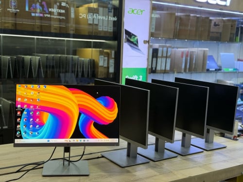 LCD HP E233 FHD 60Hz 23” បង្វិលចុះឡើងបាន