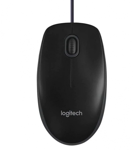 Logitech B100 Optical USB Mouse (910-006605)