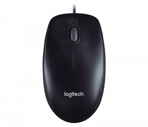 Logitech M100R Corded Mouse Comfortable . Durable . Essential (910-006765)