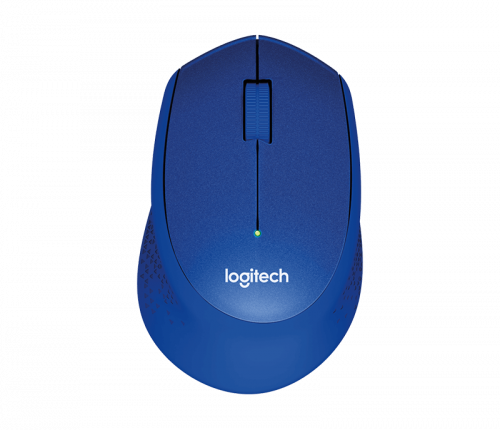 Logitech M331 Silent Plus Wireless Mouse Blue (910-004915)