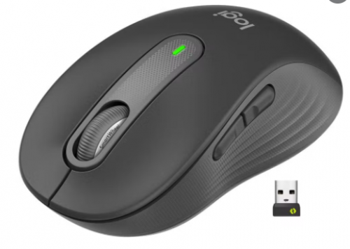 Logitech Signature M650 Wireless & Bluetooth Mouse - Graphite (910-006262)