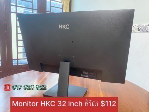 Monitor HKC 32 inch full hd 1080 = 112$