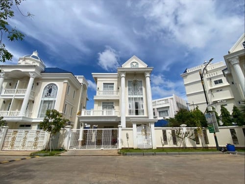 Prince Villa for rent at Borey Blue Diamond 6A