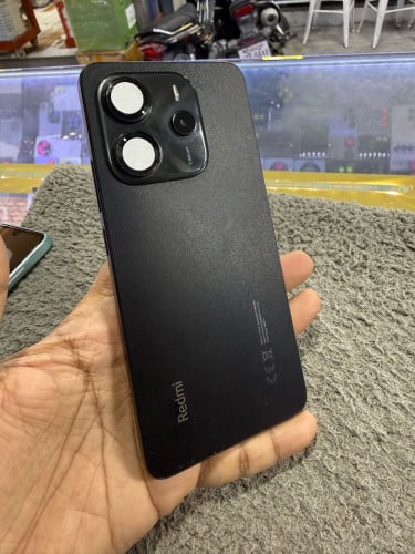 Redmi Note14 Ram8G Memory256G 98% ក្រុមហ៊ុនសុីមពីរ មានឆ្នាំងសាក