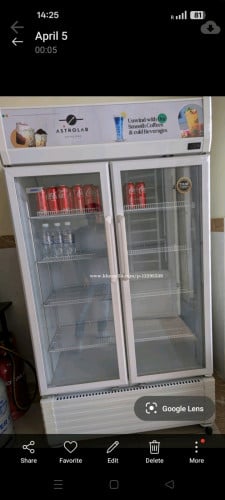 Showcase refrigerator as new