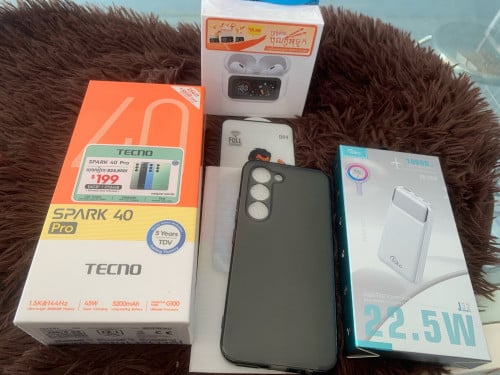 Tecno spark 40 pro 170$ Ram8G memory 256G