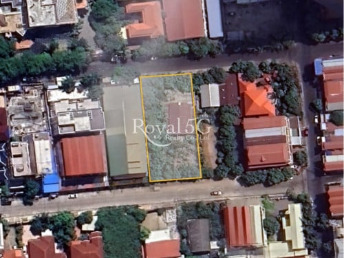 ដីសម្រាប់ជួល​នៅខណ្ឌទួលគោក មានផ្លូវមុខក្រោយ​