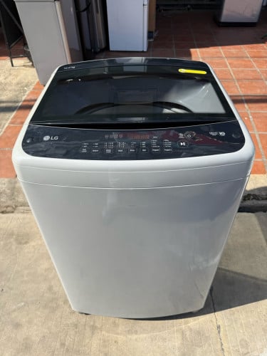 ម៉ាសុីនបោក 12kg LG មួយទឹកក្រុមហ៊ុនស្អាត ធុងធំ