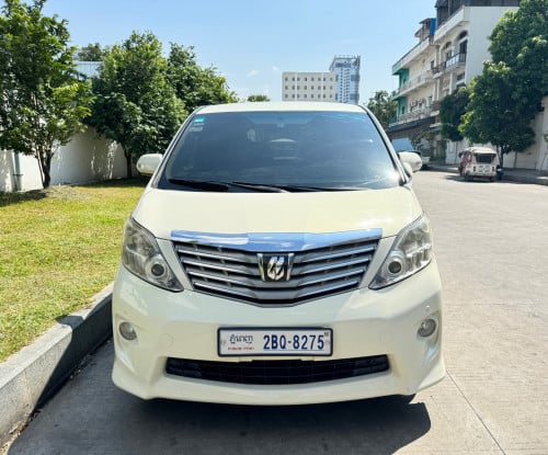 មហា ថ្មី ALPHARD ឆ្នាំ2010 ប៉ុង1 V4 ក្នុងលឿង
