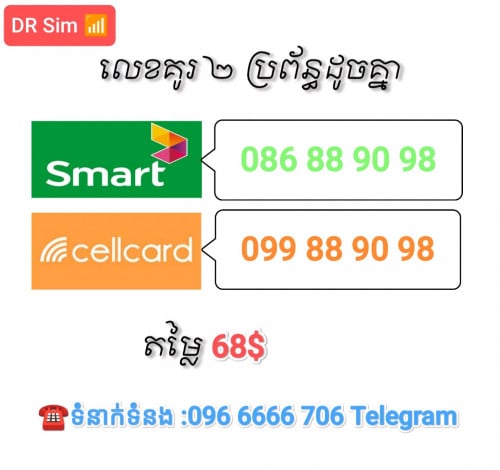 លេខគូរ Smart & Cellcard