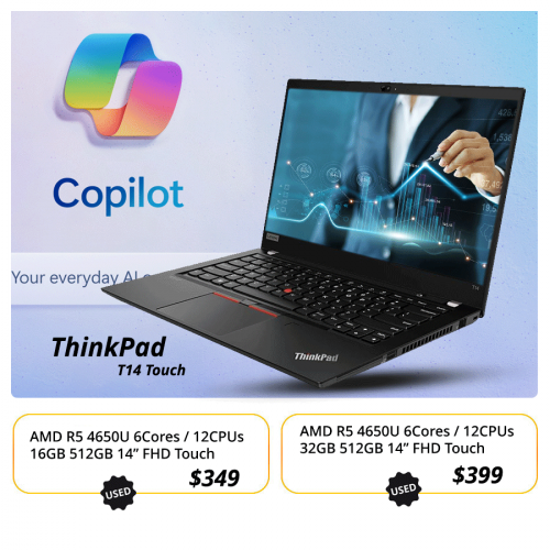 💢 Lenovo ThinkPad T14 Pro | 449$ >> $399