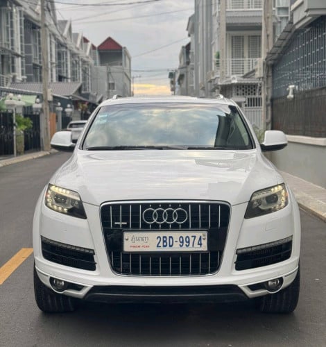 🚘 ស្តុបថ្មីAudi Q7 2011 ម៉ាស៊ីនV6 ម៉ាស៊ូត ថ្មីណាស់ ✅អត់បុកអត់ប៉ះ ធានាជូន
