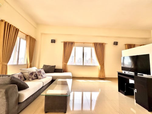 2BR Service Apt For Rent In Toul Kork- Gym& Pool
