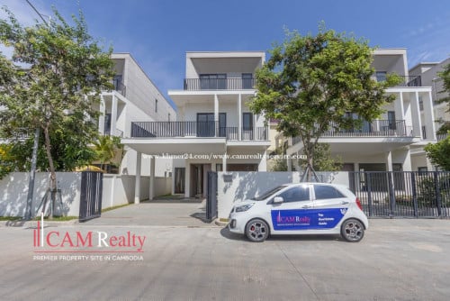 4+2 Bedrooms Villa Klem For Rent In Borey Chankiri Ueban Land