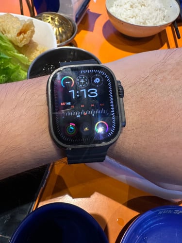 Apple watch Ultra 2 black edition 99% (ហាមត)
