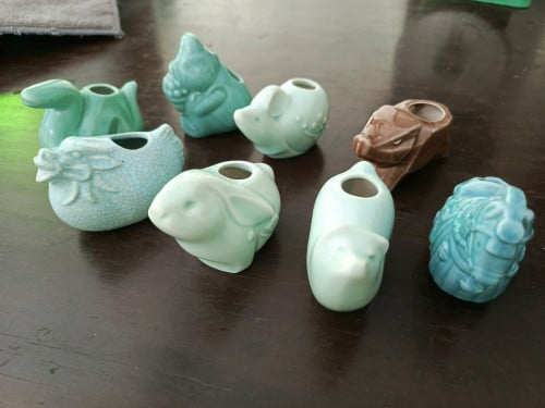 Ceramic figurines japanese