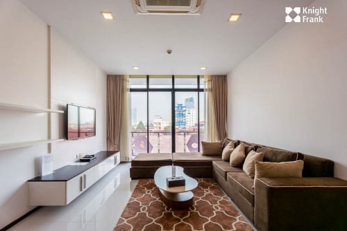 Cozy 2-Bedroom for Lease | Daun Penh  Ref: KHRA96