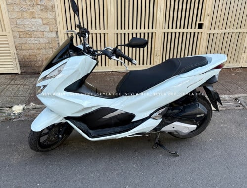 Honda PCX018 150cc ពណ៌ ស មួយទឹក សំណុំហ្សុីនស្អាត មានឯកសារត្រឹមត្រូវ ម៉ាសុីនស្អាត
