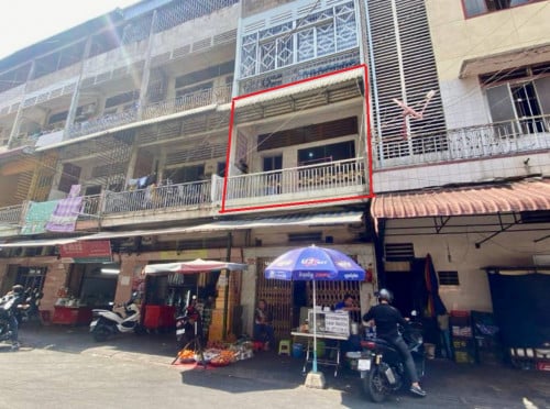 House for Sale – 1st Floor (ជាន់ទី1) – Near Orussey Market (ជិតផ្សារអូរឬស្សី)