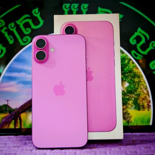 iPhone 16 Plus ZA  256G(វ៉ៃដូរបាន)មានធានាច្បាស់លាស់ត្រឹមត្រូវ