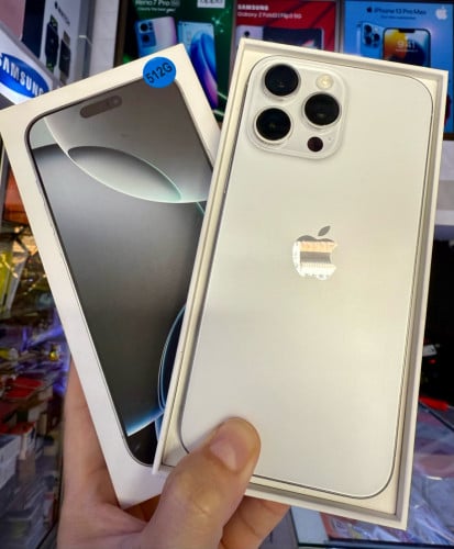 iPhone 16Pro Max 512GB ZA ពណ៌ស ស្អាត99.9%