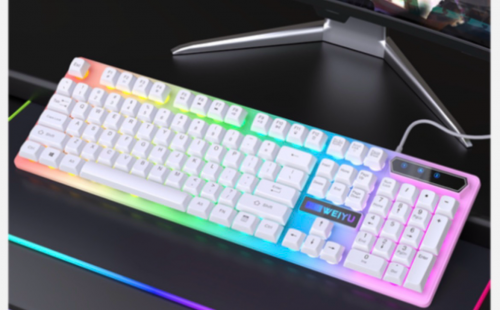 Keyboard តម្លៃ 7$ មានភ្លើង