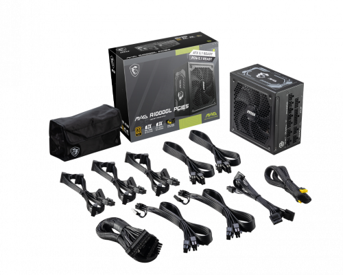 MSI MAG A1000GL 1000W 80 Plus Gold Full Modular