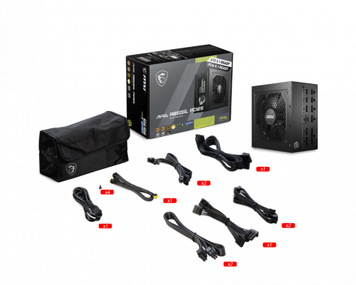 MSI MAG A850GL PCIE5 850W 80 Plus Gold Full Modular