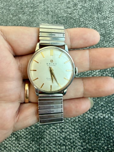 Original Super Rare Vintage SEIKO Marvel Diashock 17 Jewels - Manual Winding 1950s - (Condition 80%)