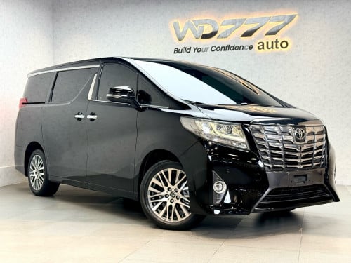 Toyota Alphard spec Russia 2017
