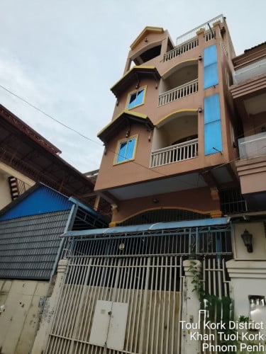 ផ្ទះជួល នៅសំណង់១២ | House For Rent in Samnang 12 | Khan Toul Kork