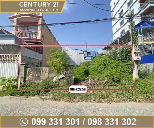 🏘 ដី នៅជិតផ្សារចំរើនផល ត្រូវការលក់បន្ទាន់ខ្លាំង