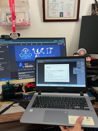 ម៉ូឌែល  👉Asus Vivobook 14 laptop X407UAR  (1ទឹកស្អាត​ 99%)🔥