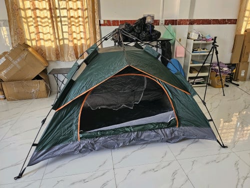 💥តង់សម្រាប់បោះជំរុំជាប្រភេទតង់ដំឡើងអូតូអាចគេងបាន២ទៅ៣នាក់🏕️