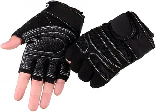 ស្រោមដៃកីឡាជួយទប់កដៃ  Wrist Gloves for Men Women