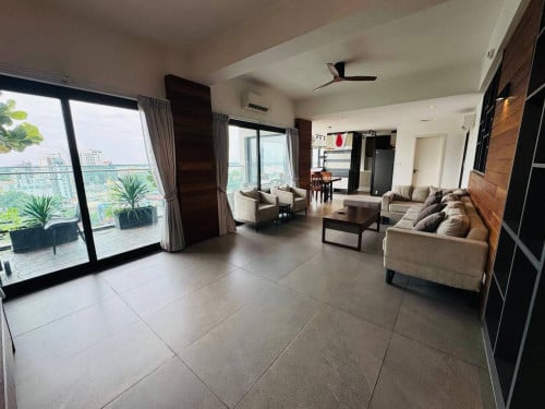 Brand New Three Bedroom For Rent At Tonle Basac