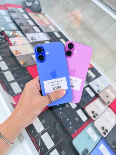 iPhone 16​ 128G ​LL/A Esim សំនុំ​ហ្ស៊ីន​ មួយទឹក​អាមេរិក​