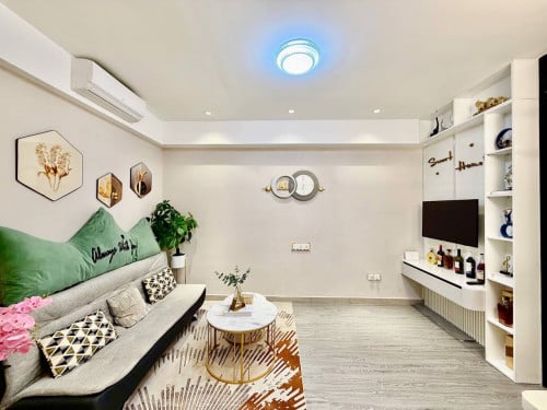 One bedroom nice decoration