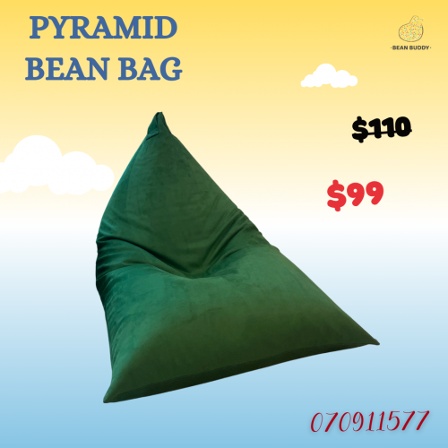 Pyramid Bean Bag សាឡុងអង្គុយគ្រាប់ស្នោ