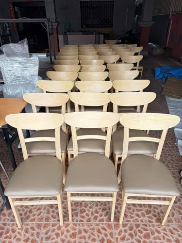 កៅអីឈើរឹងមាំសាច់ពូក្រាស់អង្គុយអត់ឈឺគូទ