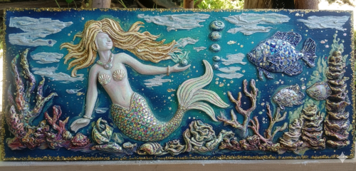 គំនូរ3D ផុសពីជញ្ជាំង