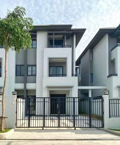 ផ្ទះវិឡាភ្លោះ TWIN SII ជួល ឬ លក់ បុរីជីបម៉ុង Grand Phnom Penh/别墅出租或出售：