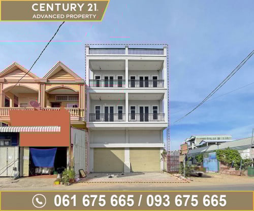 🏘 ផ្ទះអាជីវកម្ម 2ល្វែង(SH) ជិតបុរី ហេងកៅ ត្រូវការលក់បន្ទាន់ខ្លាំង
