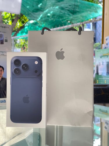 17 Pro Max LL/A eSIM no active 256GB Deep Blue ថ្មីប្រអប់តម្លៃពិសេសជូន