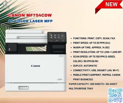 Brand New Canon MF754Cdw